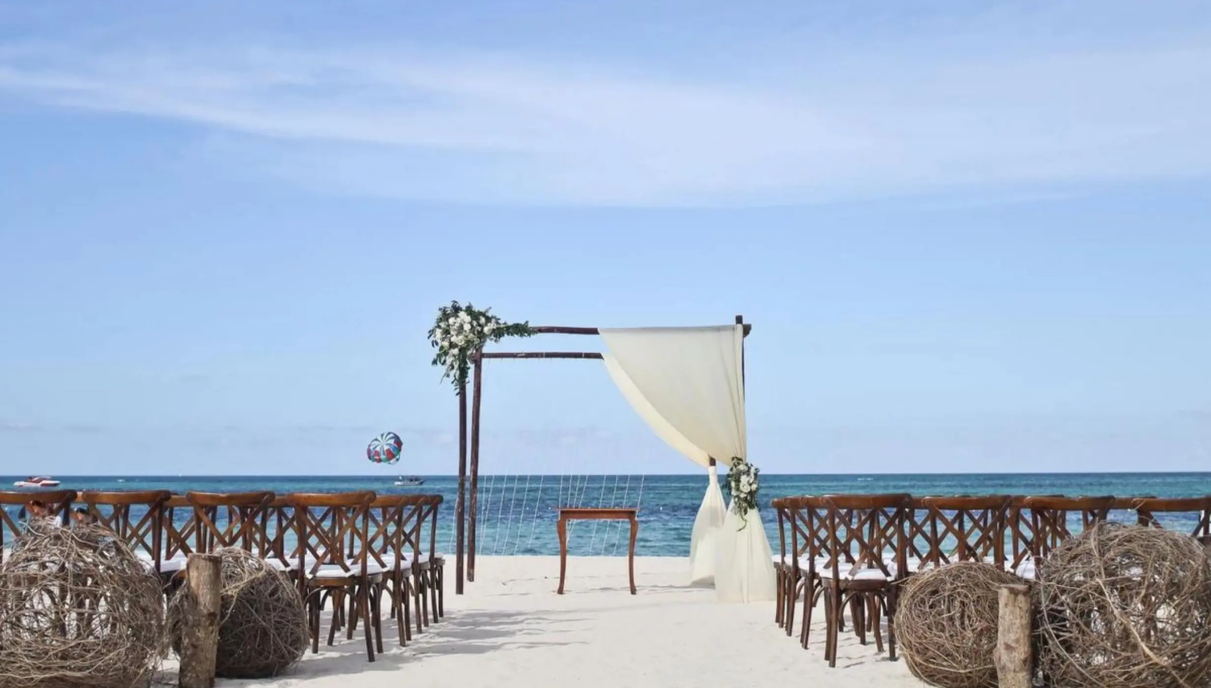 beach venue at Dreams Royal Beach Punta Cana