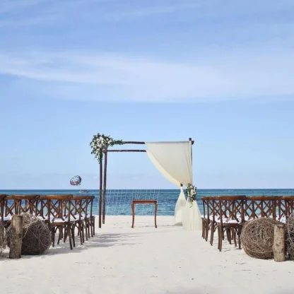 beach venue at Dreams Royal Beach Punta Cana