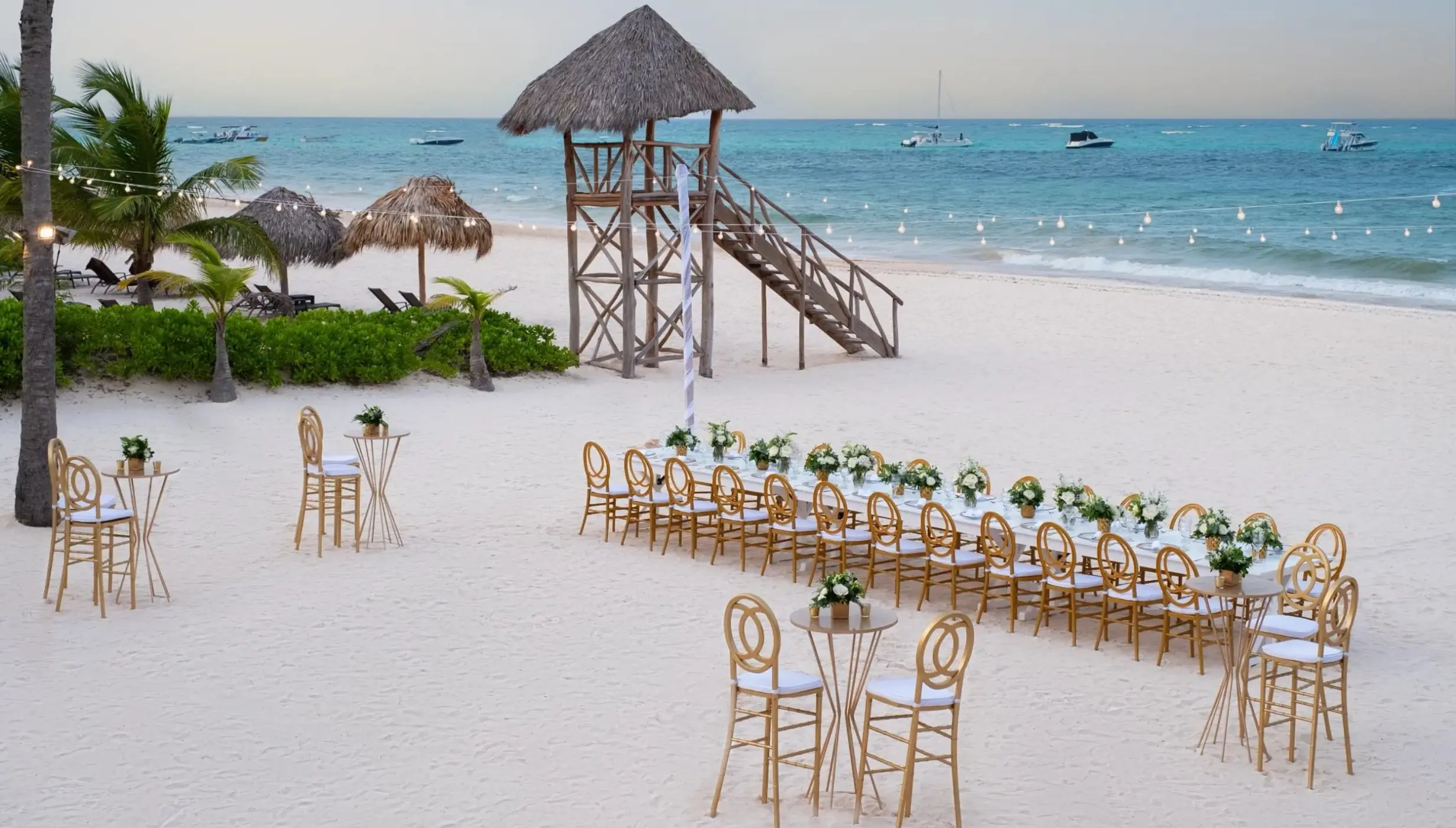 beach venue at Dreams Royal Beach Punta Cana