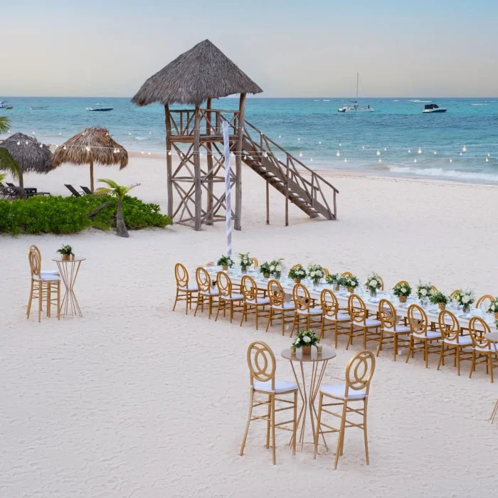 beach venue at Dreams Royal Beach Punta Cana