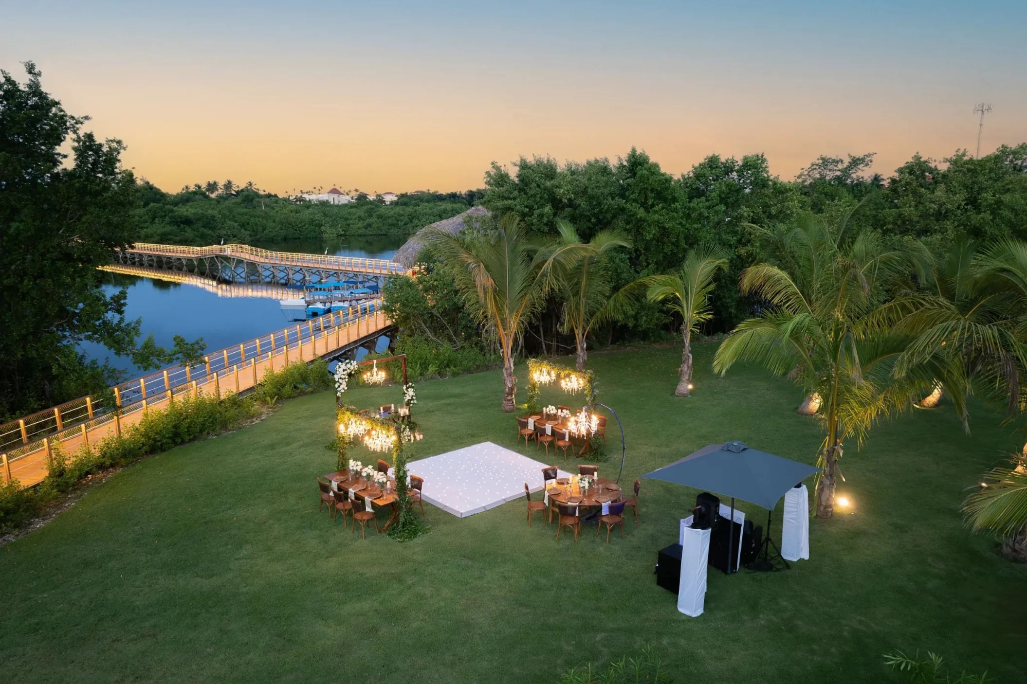 garden veunue at Dreams Royal Beach Punta Cana