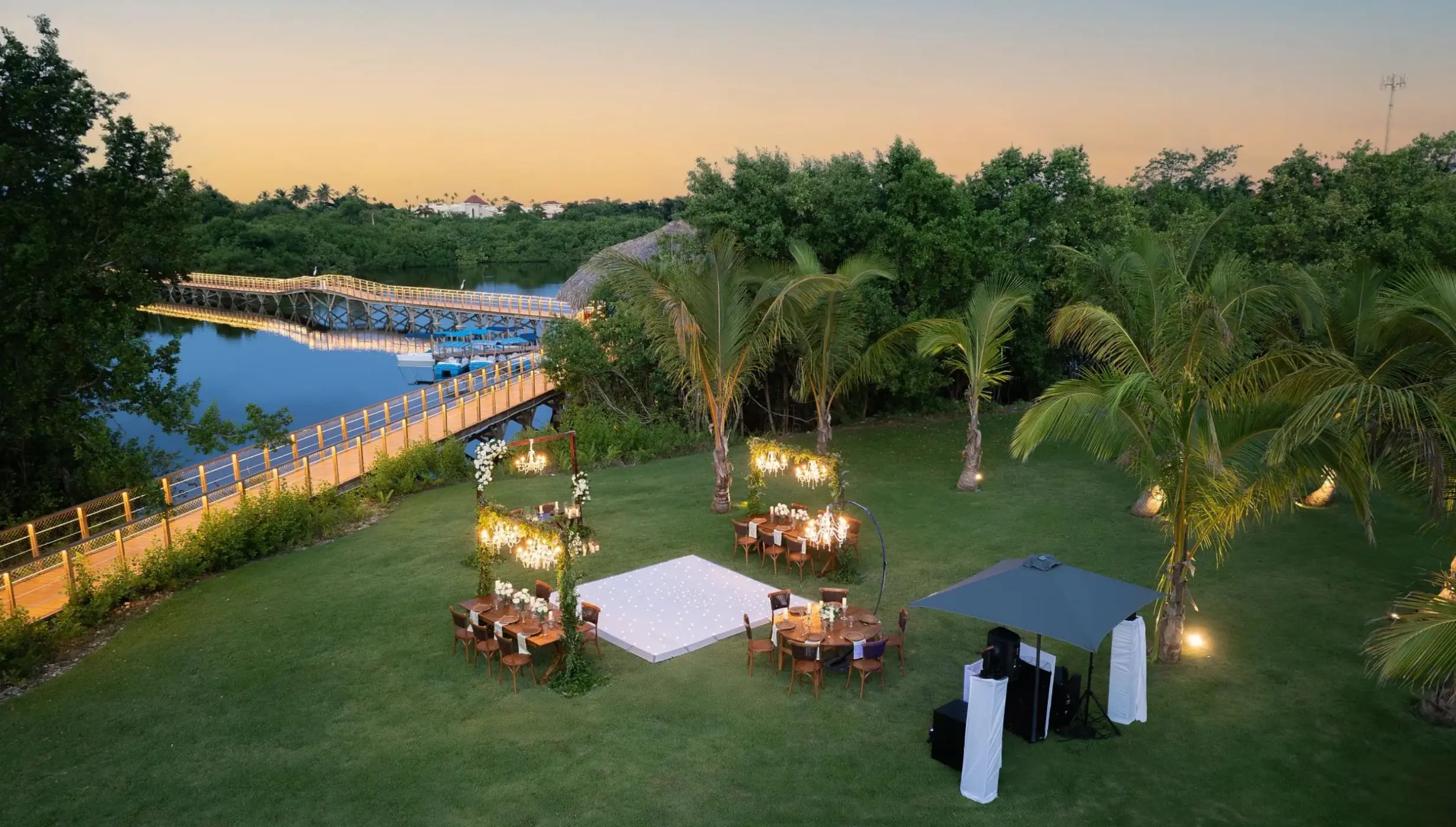 garden veunue at Dreams Royal Beach Punta Cana