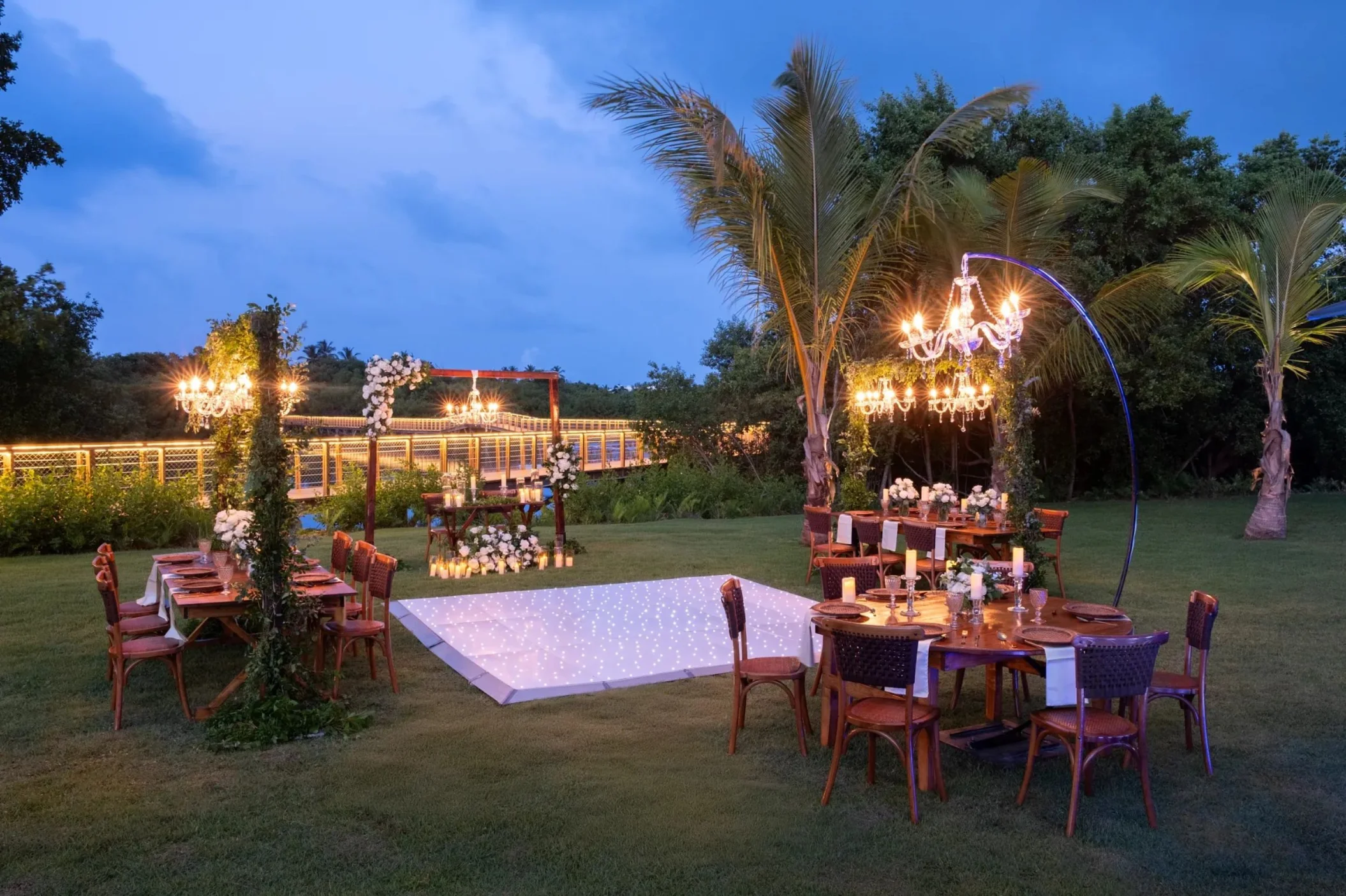 garden venue at Dreams Royal Beach Punta Cana