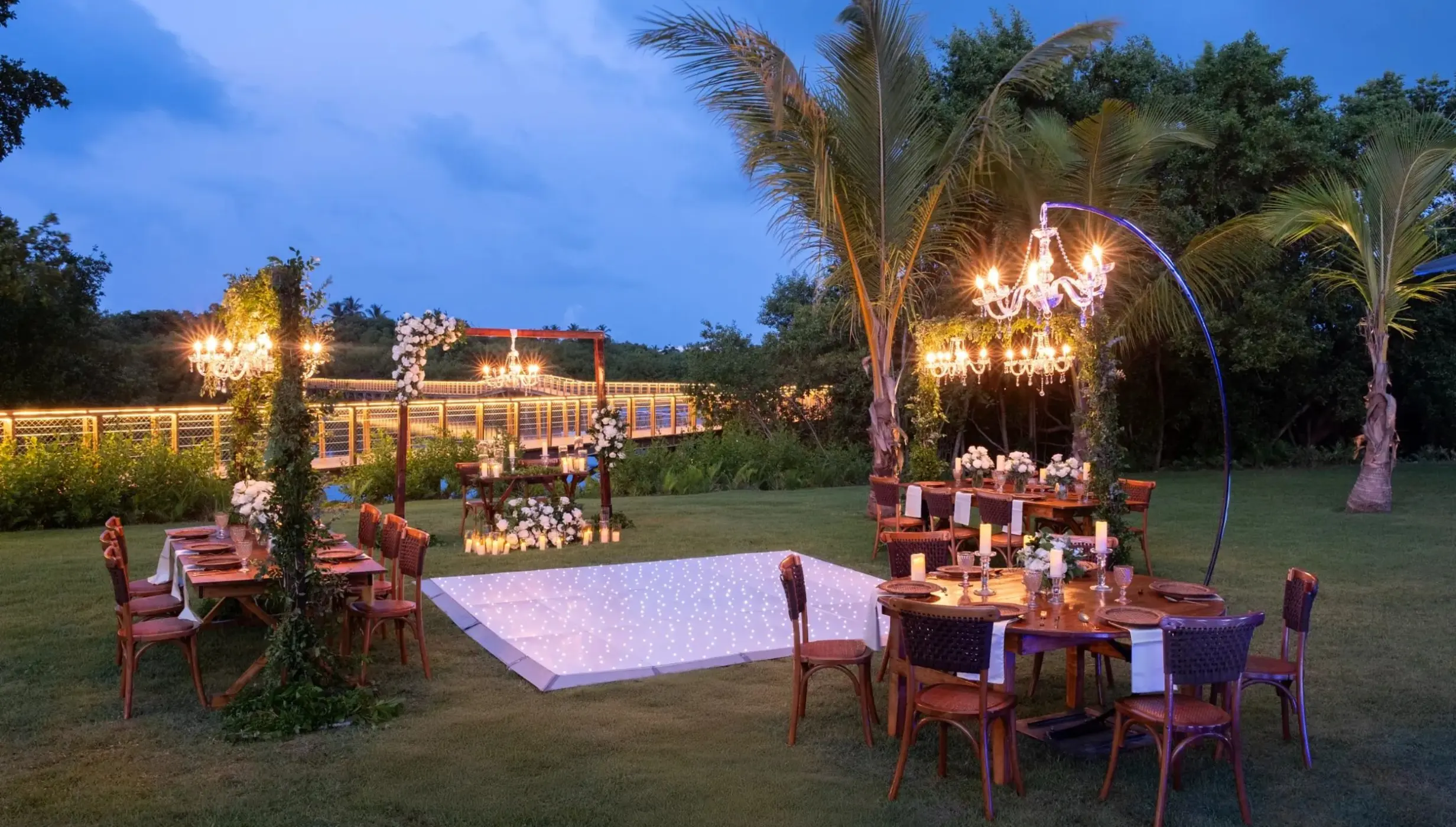 garden venue at Dreams Royal Beach Punta Cana
