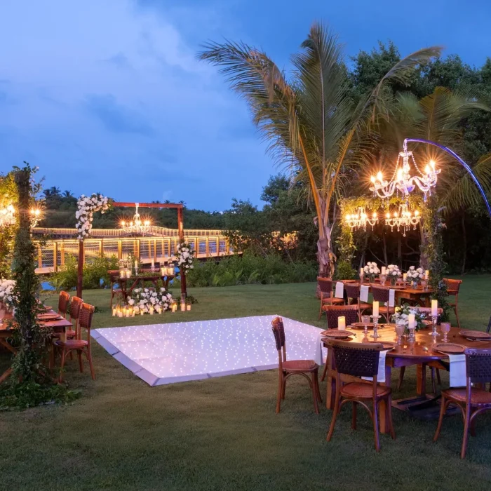 garden venue at Dreams Royal Beach Punta Cana