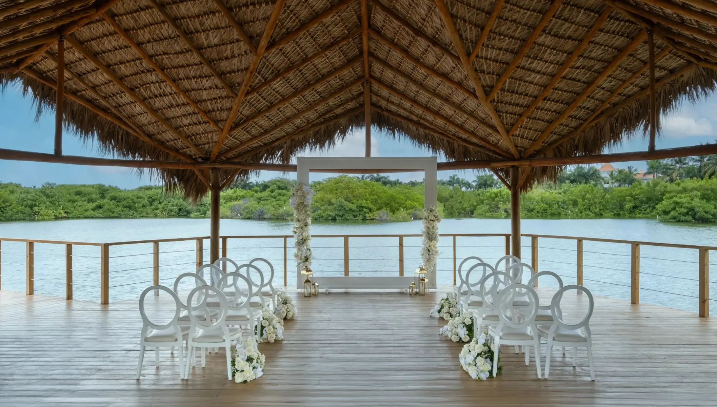 mangrove gazebo venue at Dreams Royal Beach Punta Cana