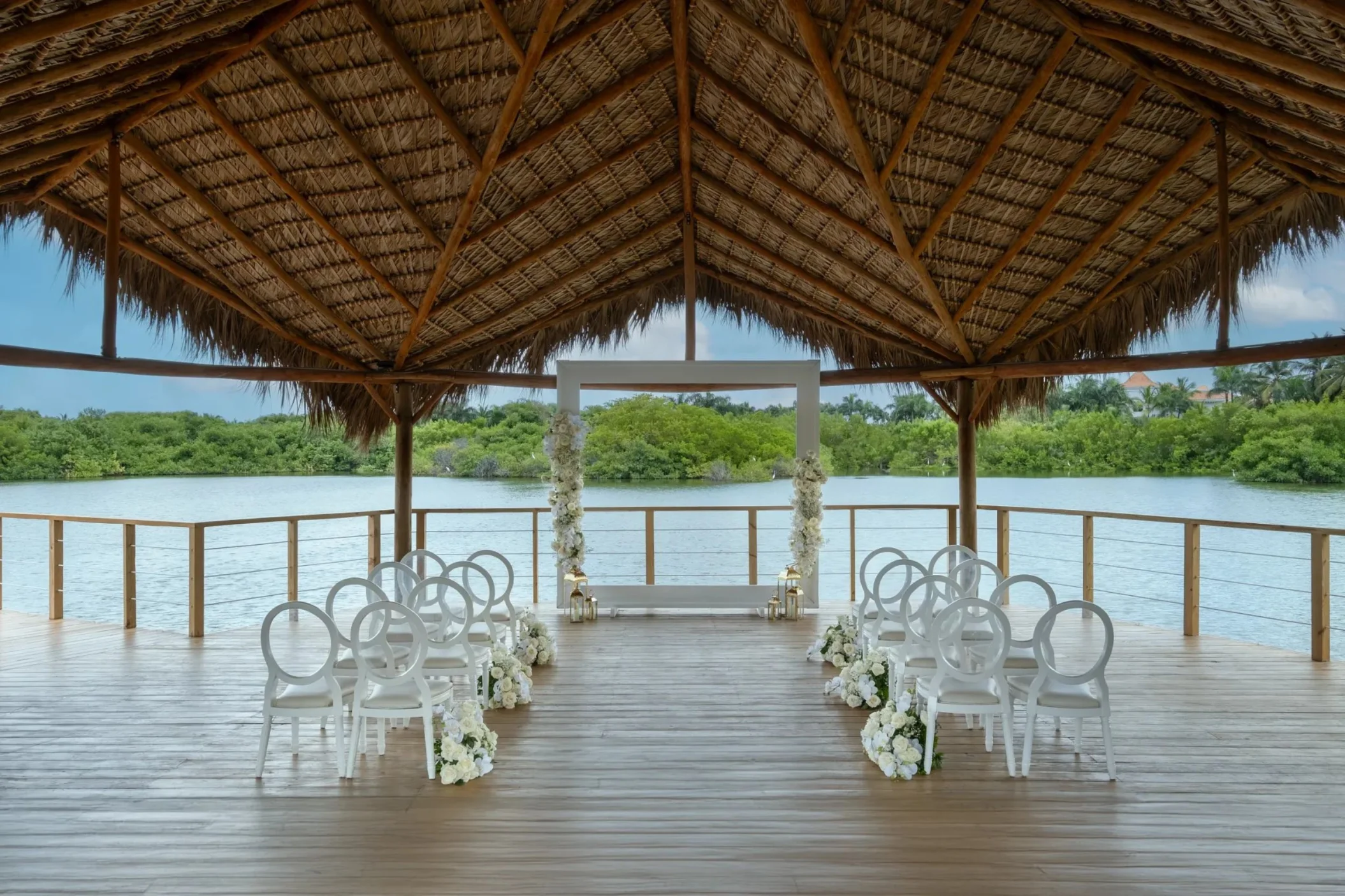 mangrove gazebo venue at Dreams Royal Beach Punta Cana