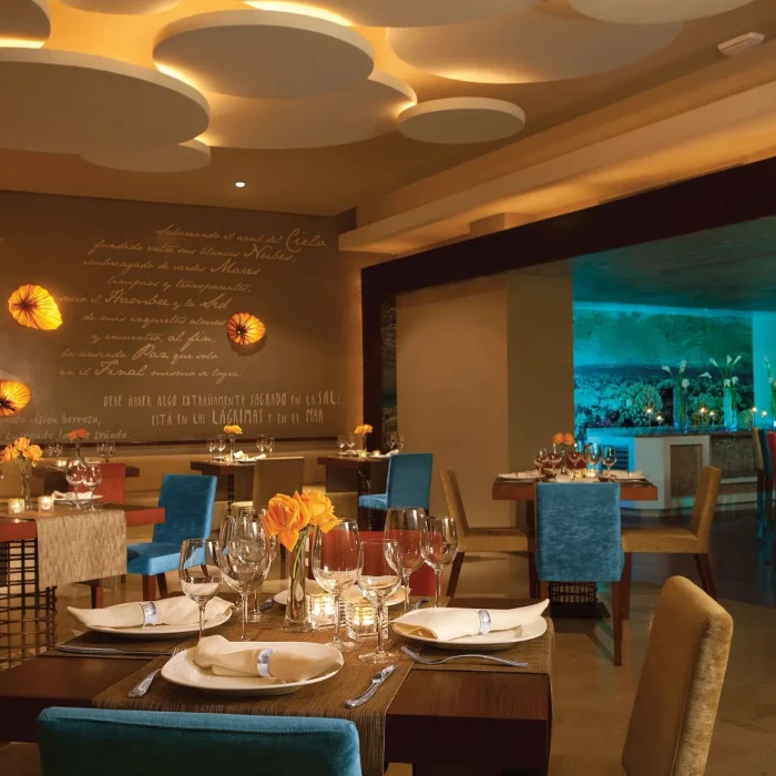 oceana restaurant at Dreams Royal Beach Punta Cana