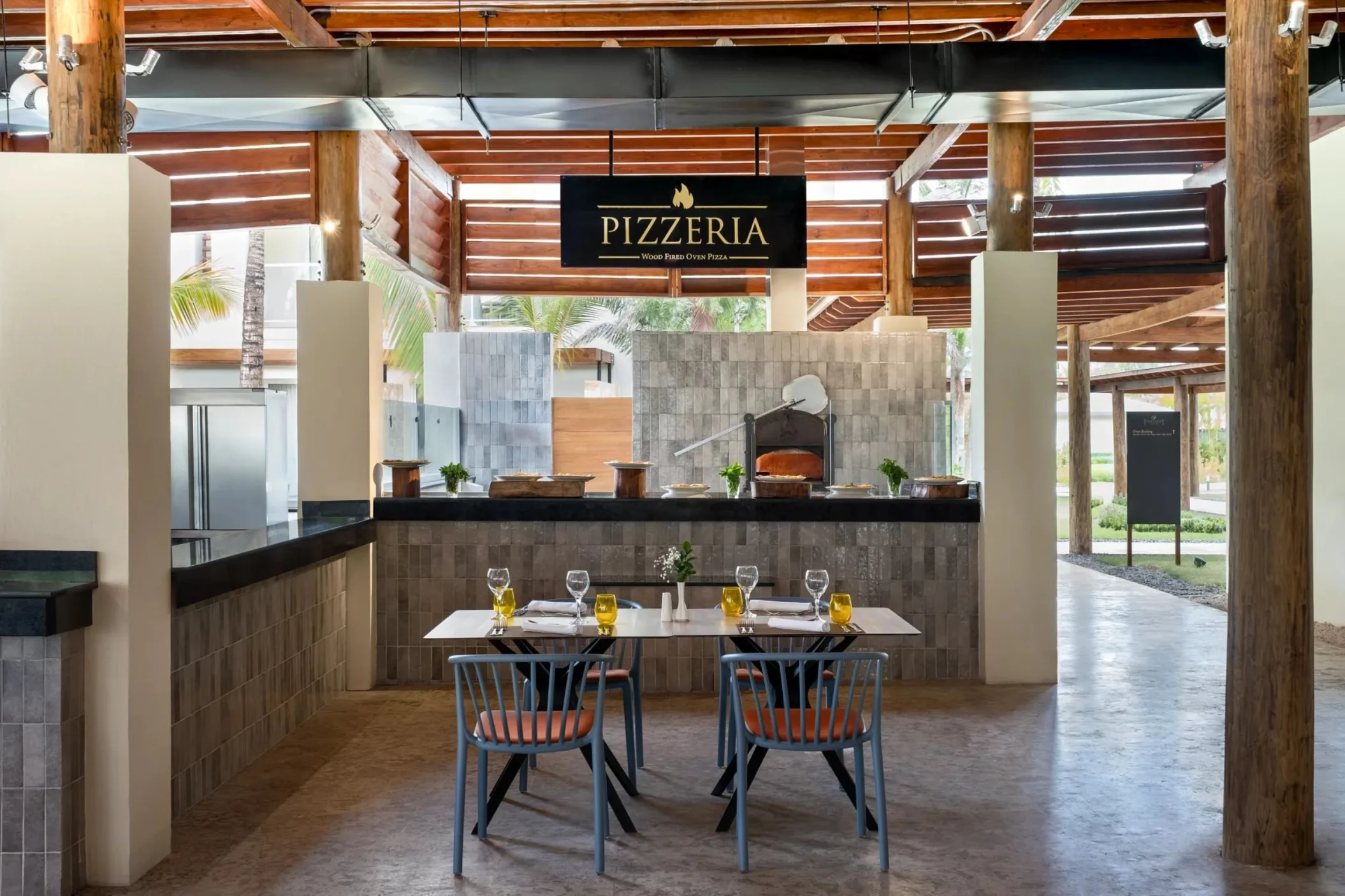 pizzeria at Dreams Royal Beach Punta Cana