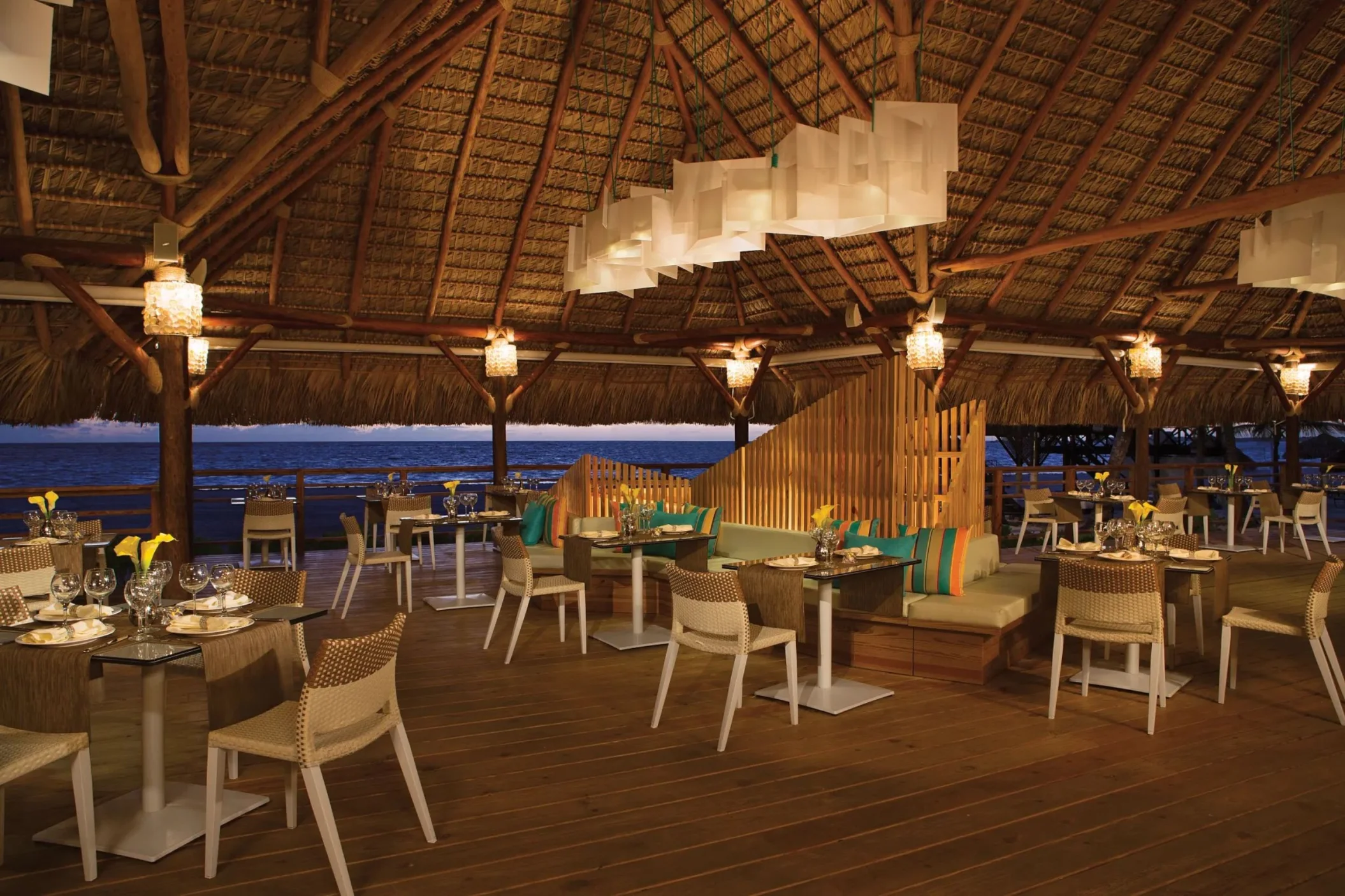 seaside grill restaurant at Dreams Royal Beach Punta Cana