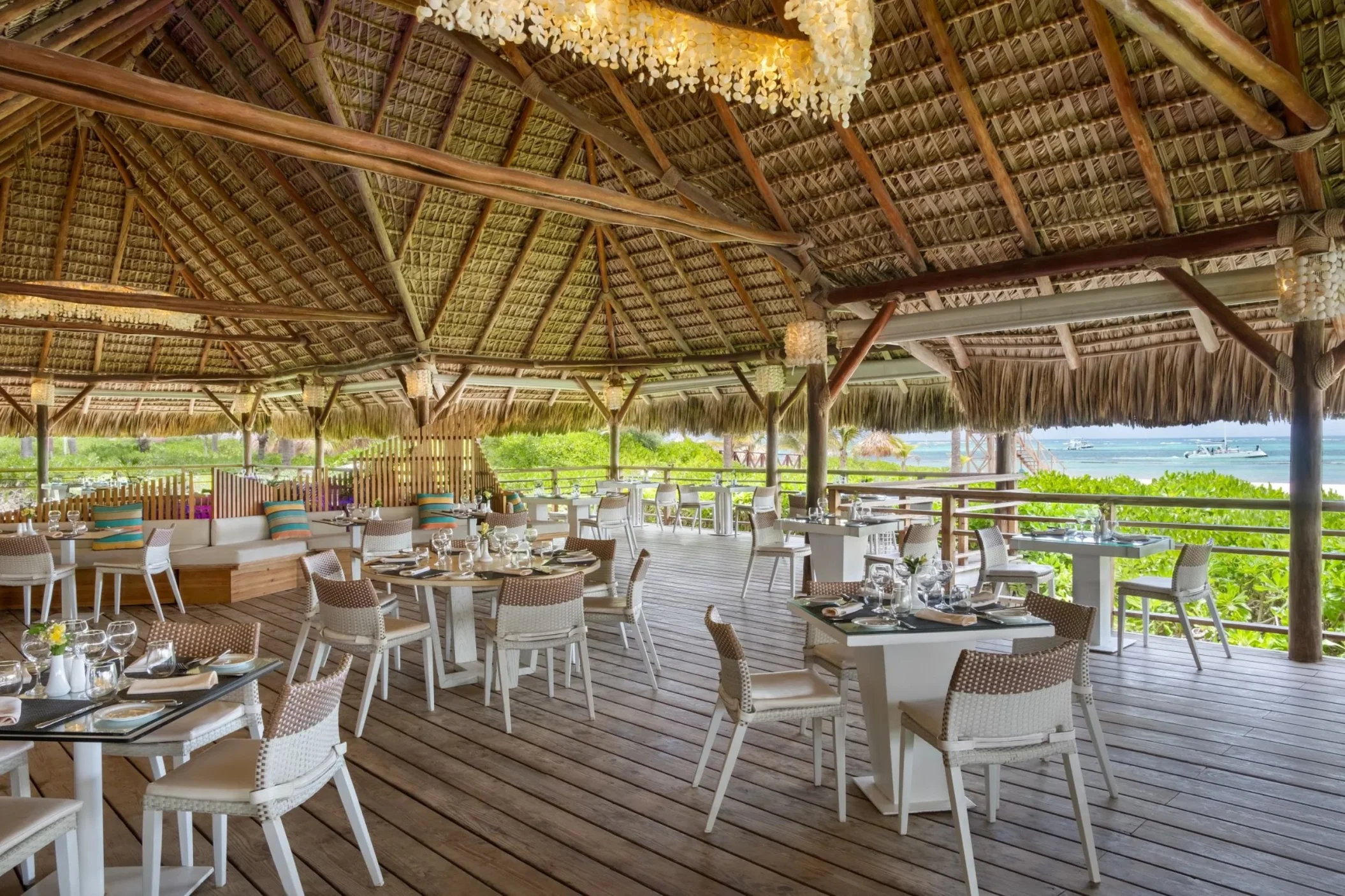 seaside grill restaurant at Dreams Royal Beach Punta Cana