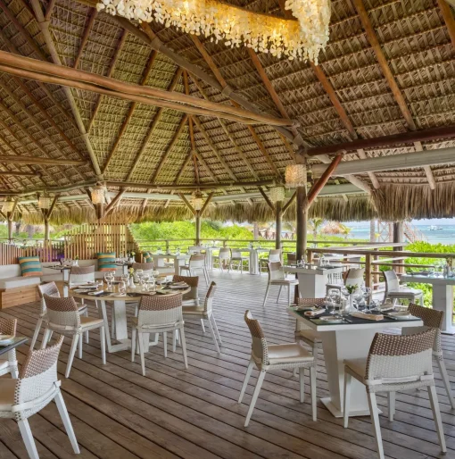 seaside grill restaurant at Dreams Royal Beach Punta Cana