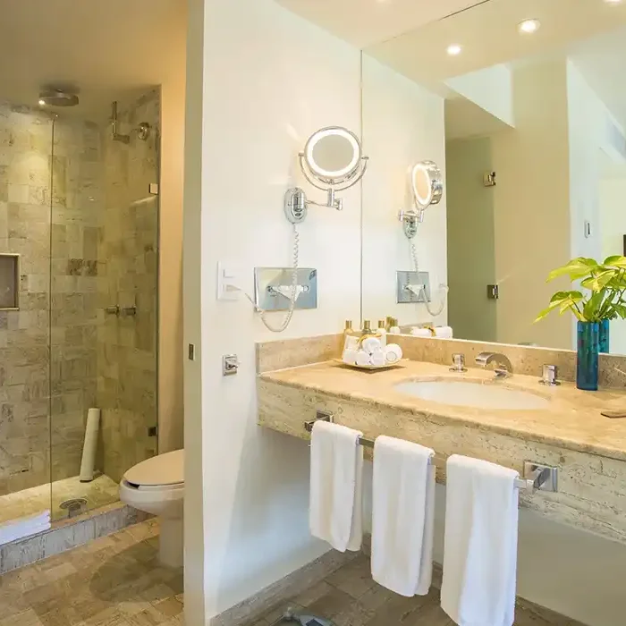 Dreams Sands Cancun deluxe bathroom