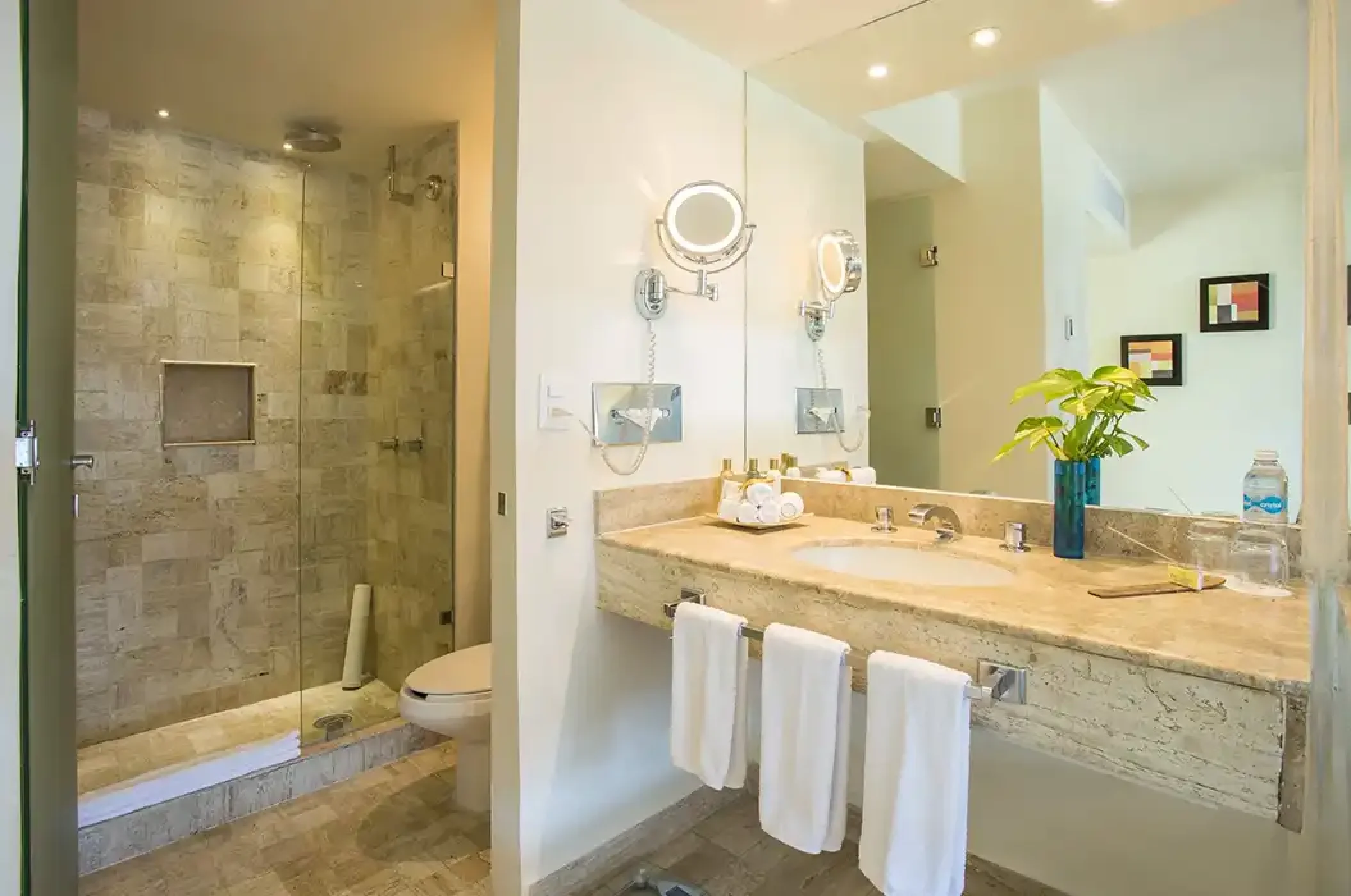 Dreams Sands Cancun deluxe bathroom