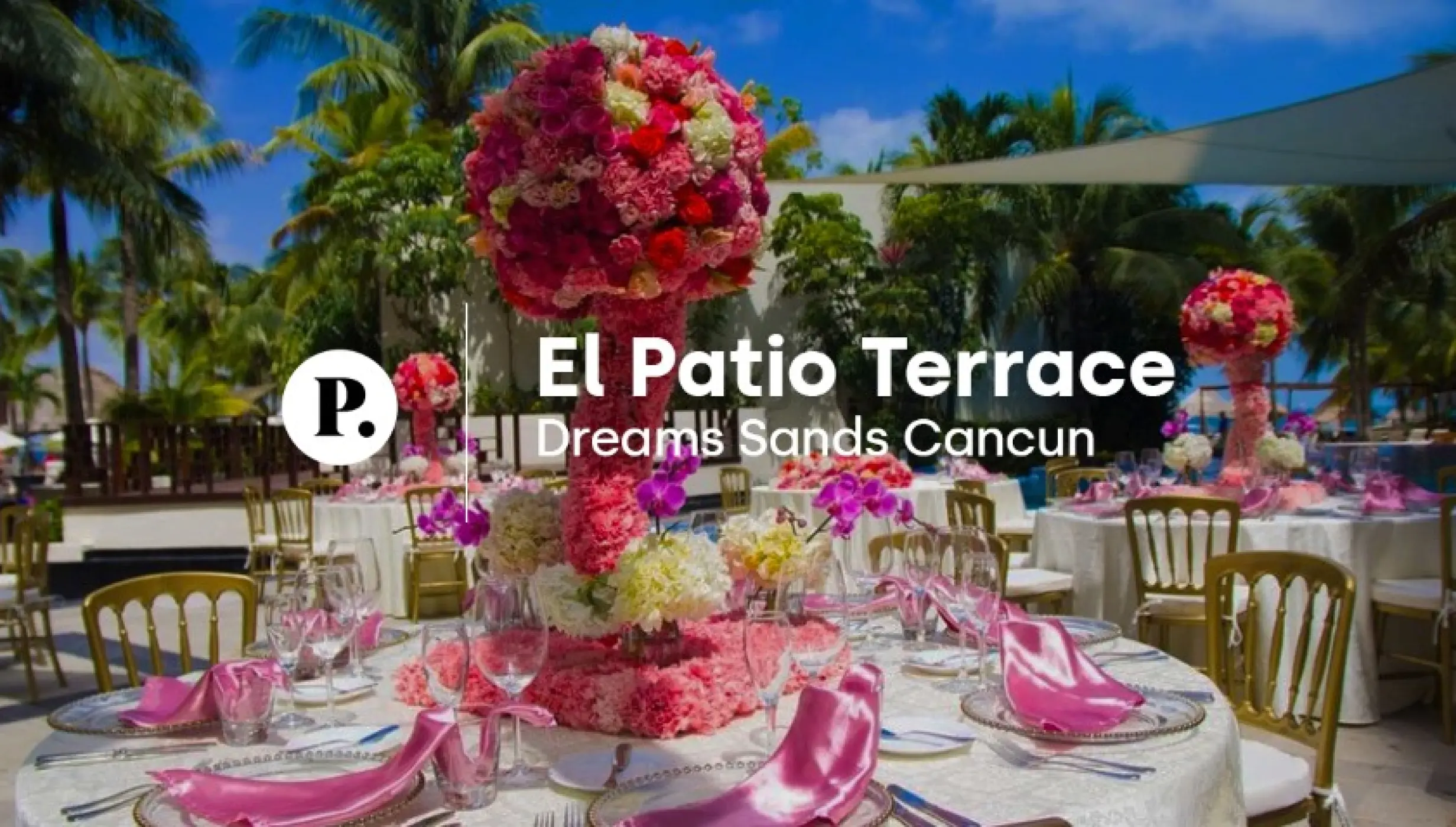 video review of El Patio Terrace venue at Dreams Sands Cancun