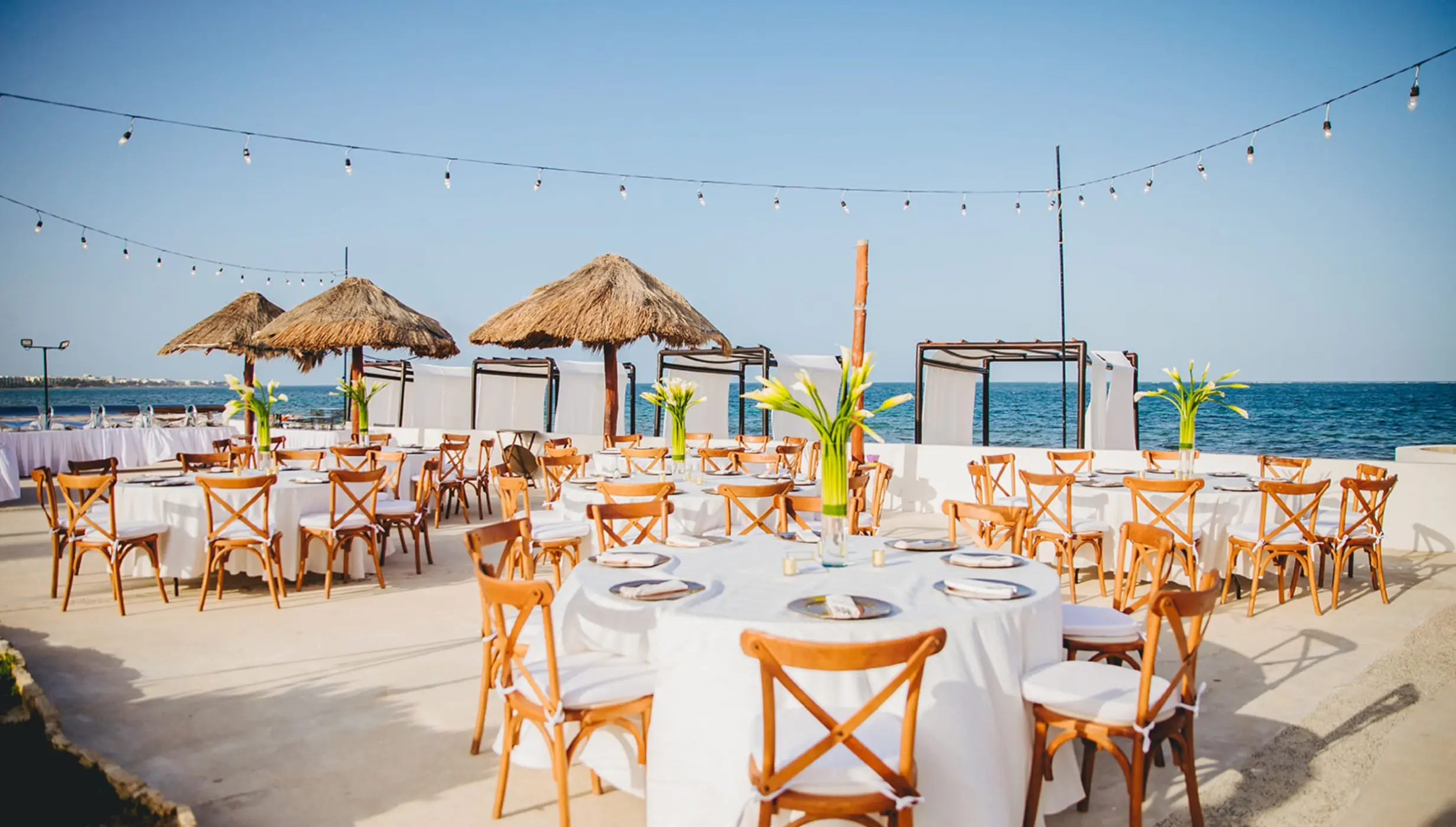 Beach Terrace venue at Dreams Sapphire Resort