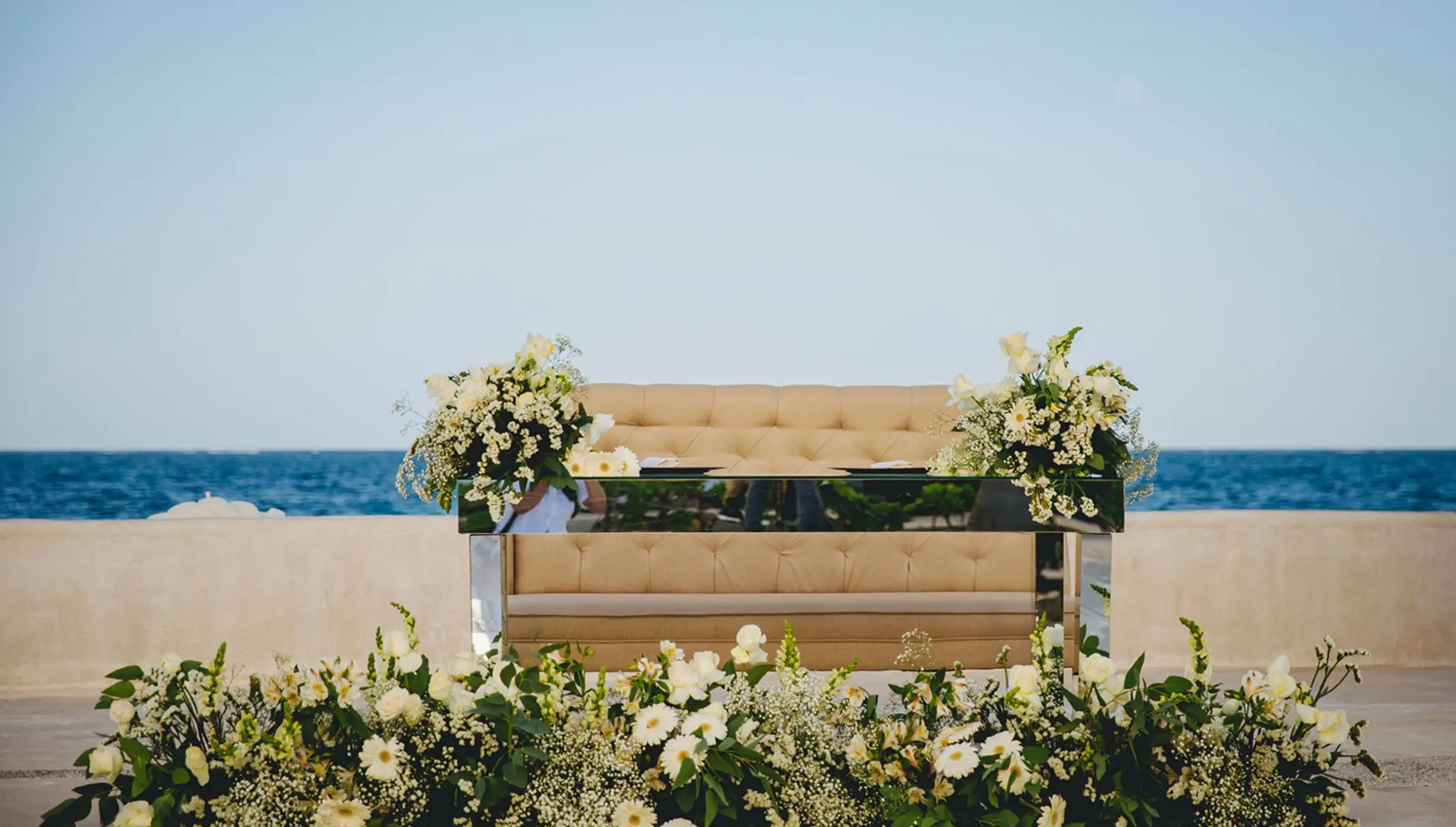 Beach Terrace venue at Dreams Sapphire Resort