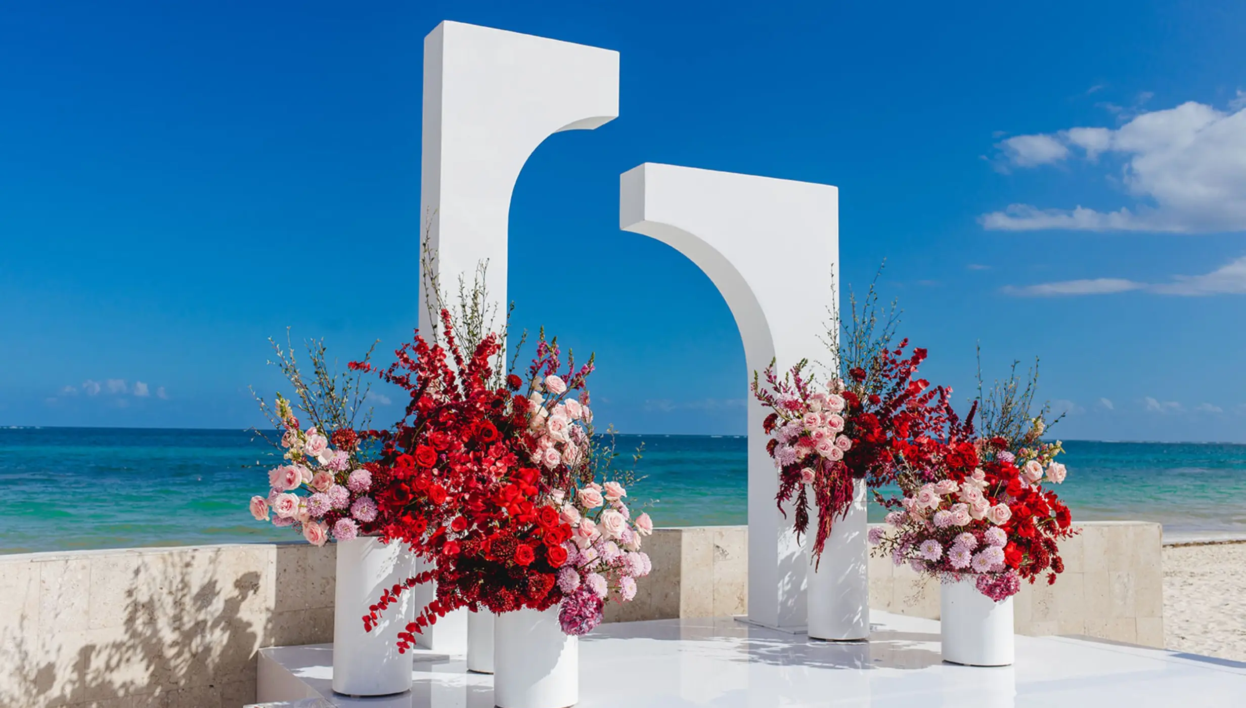 Beach Terrace venue at Dreams Sapphire Resort