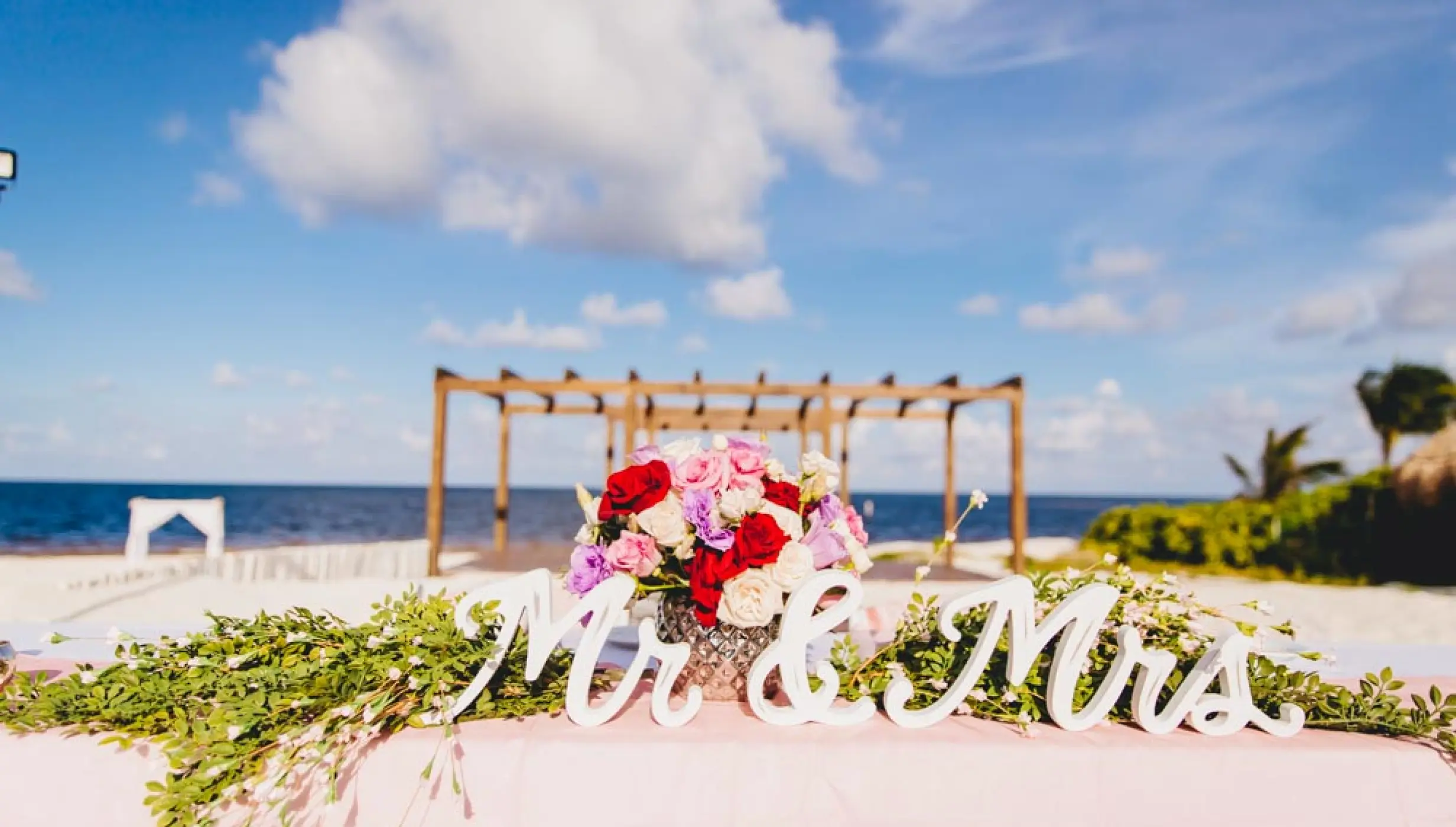 Vista del mar Pergola and Terrace at Dreams Sapphire