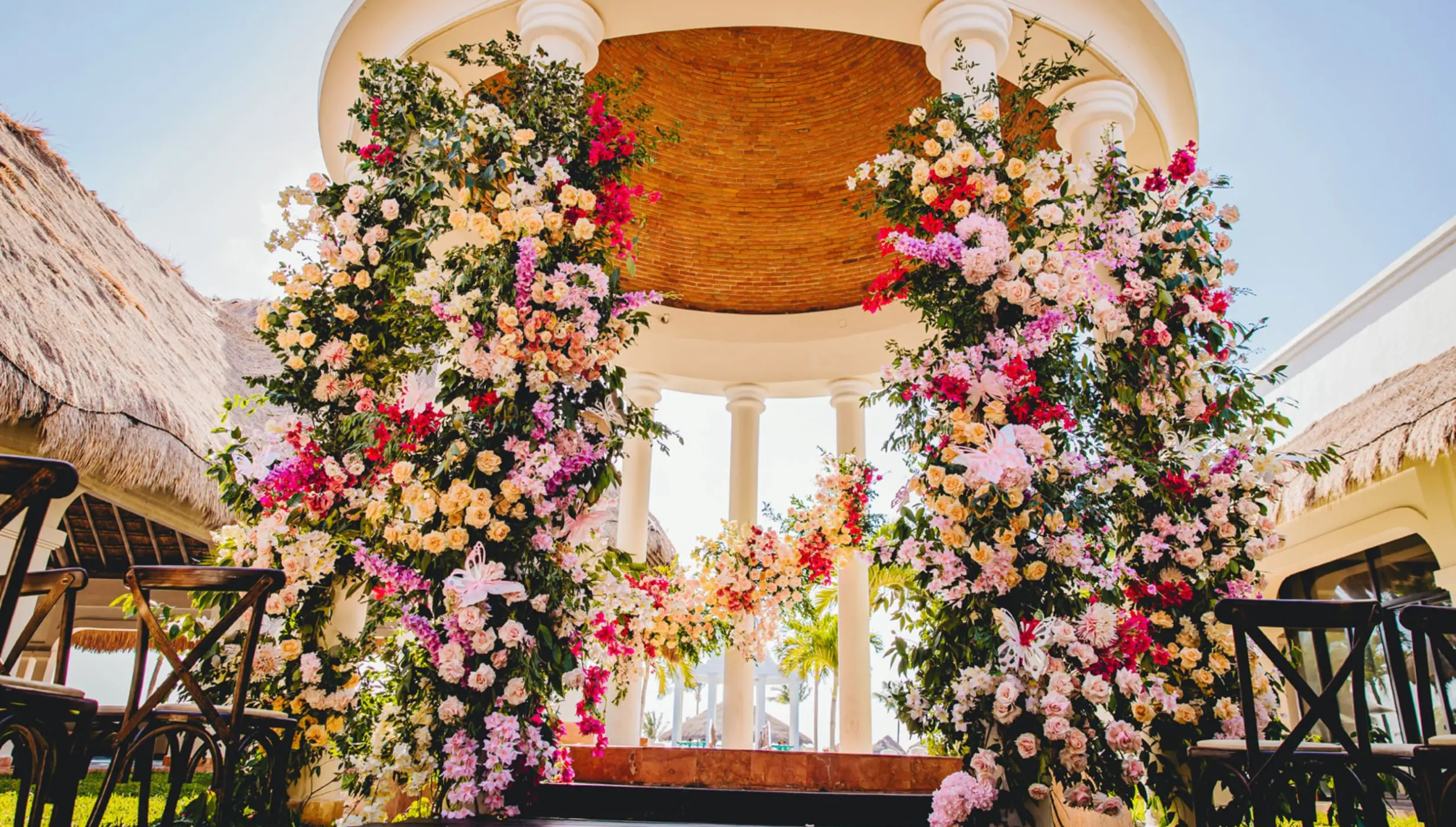 wedding gazebo venue at Dreams Sapphire Resort