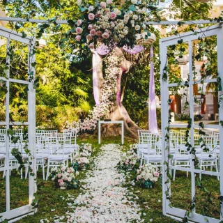 yaxche garden venue at dreams sapphire