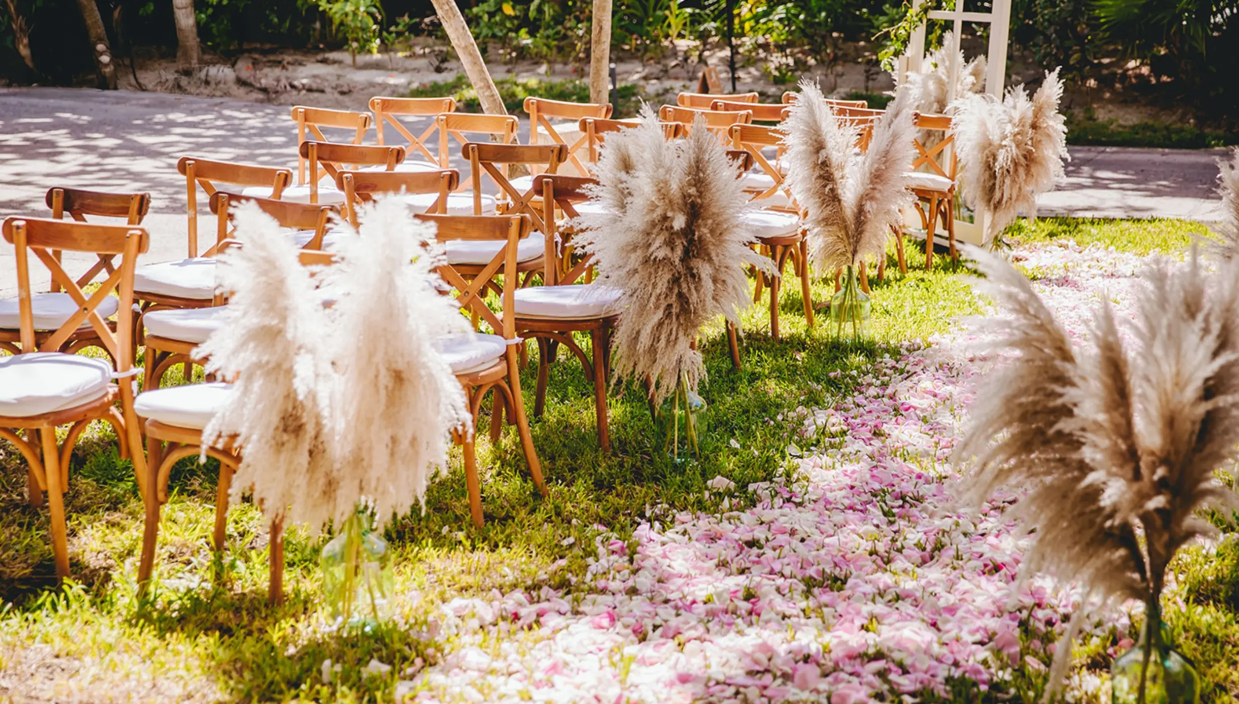 Yaxche Garden venue at Dreams Sapphire
