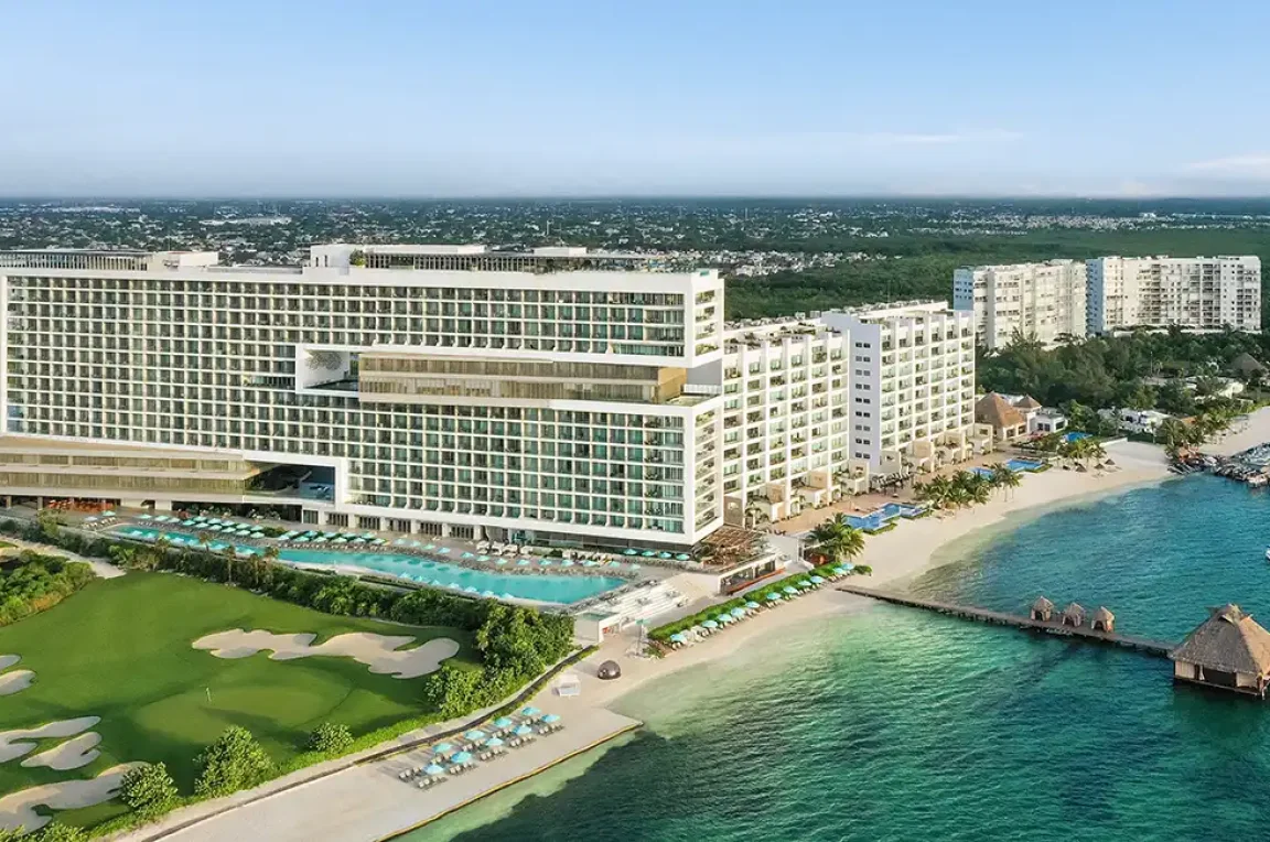Aerial Overiview at Dreams Vista Cancun Golf and Spa