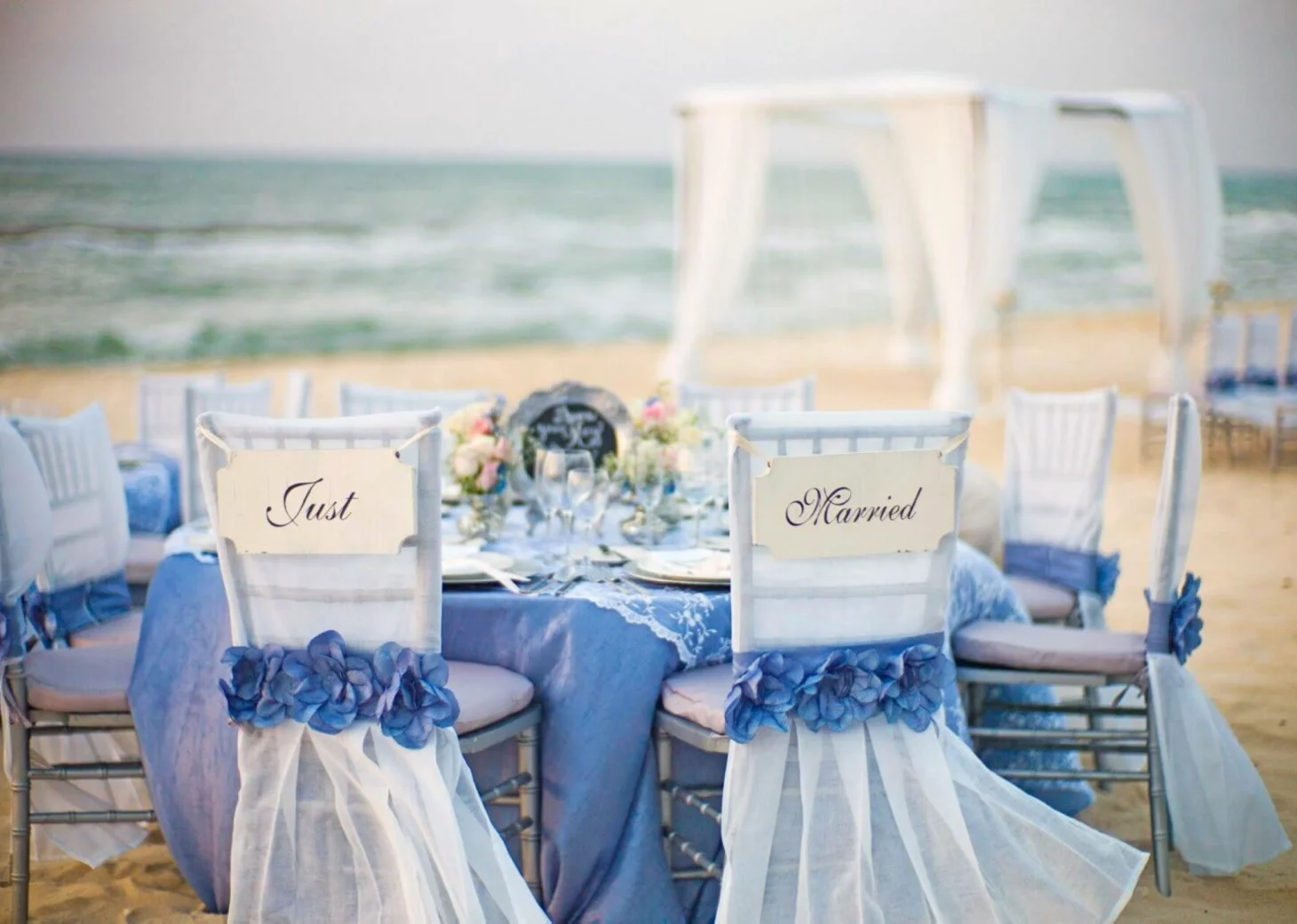 Beach venue at El Dorado Maroma