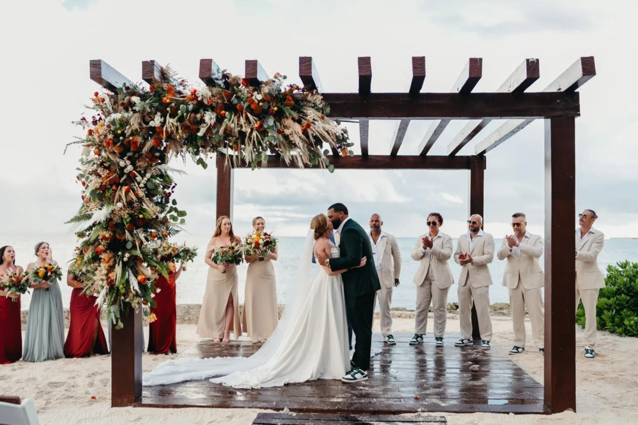 Beach Gazebo 55 venue at El Dorado and Casitas Royale