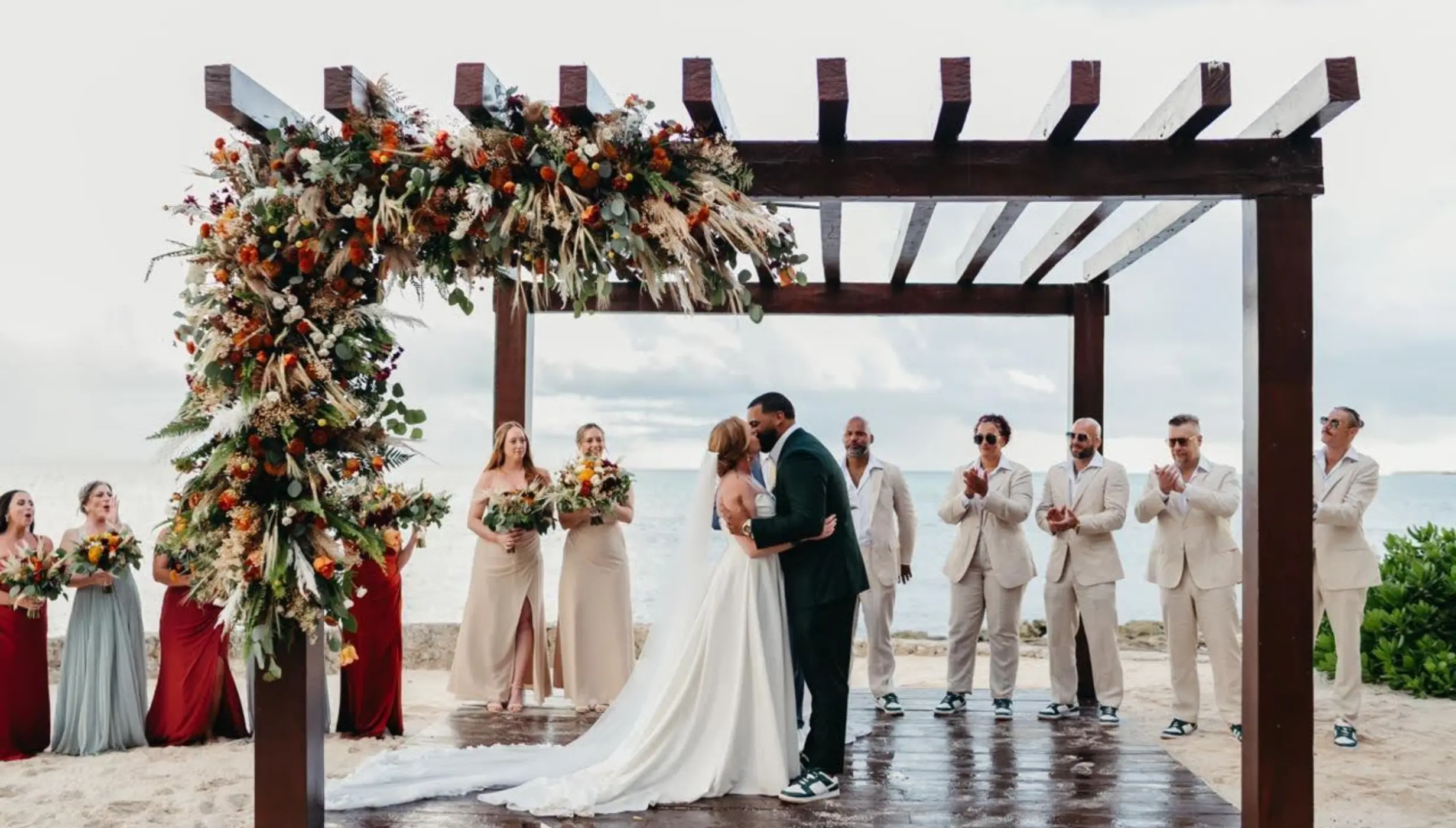 Beach Gazebo 55 venue at El Dorado and Casitas Royale