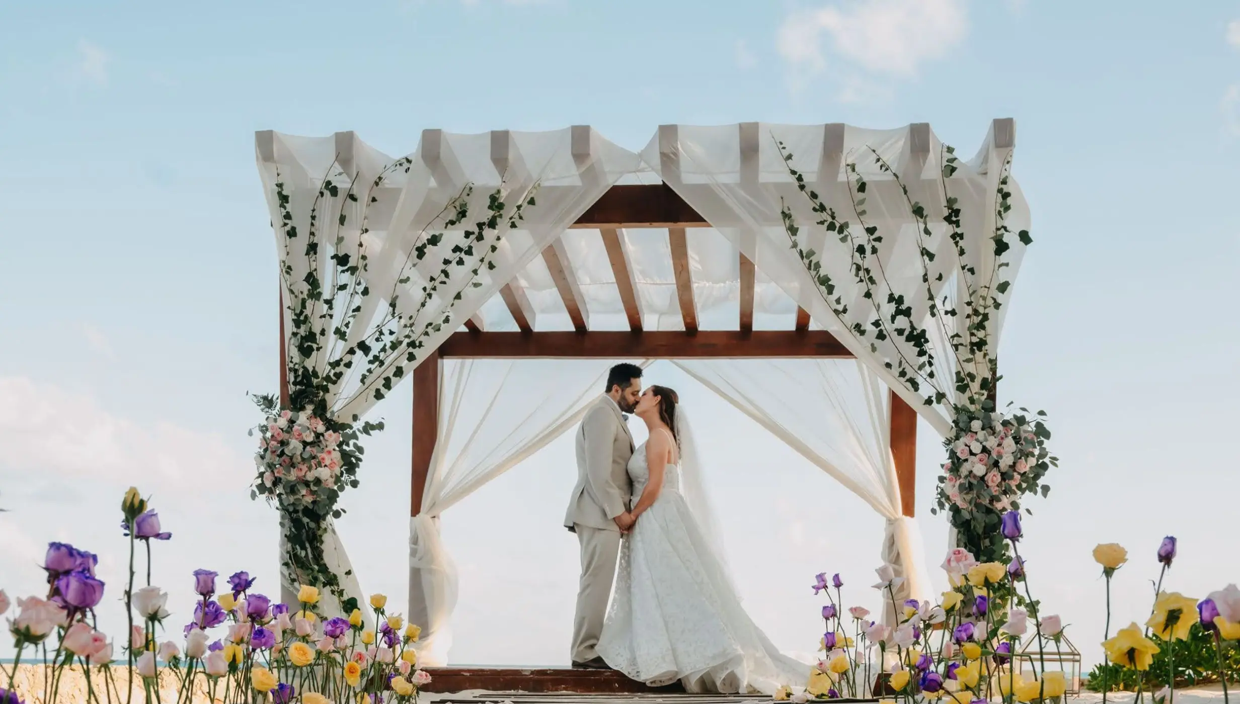 Beach Gazebo 55 at El Dorado Royale