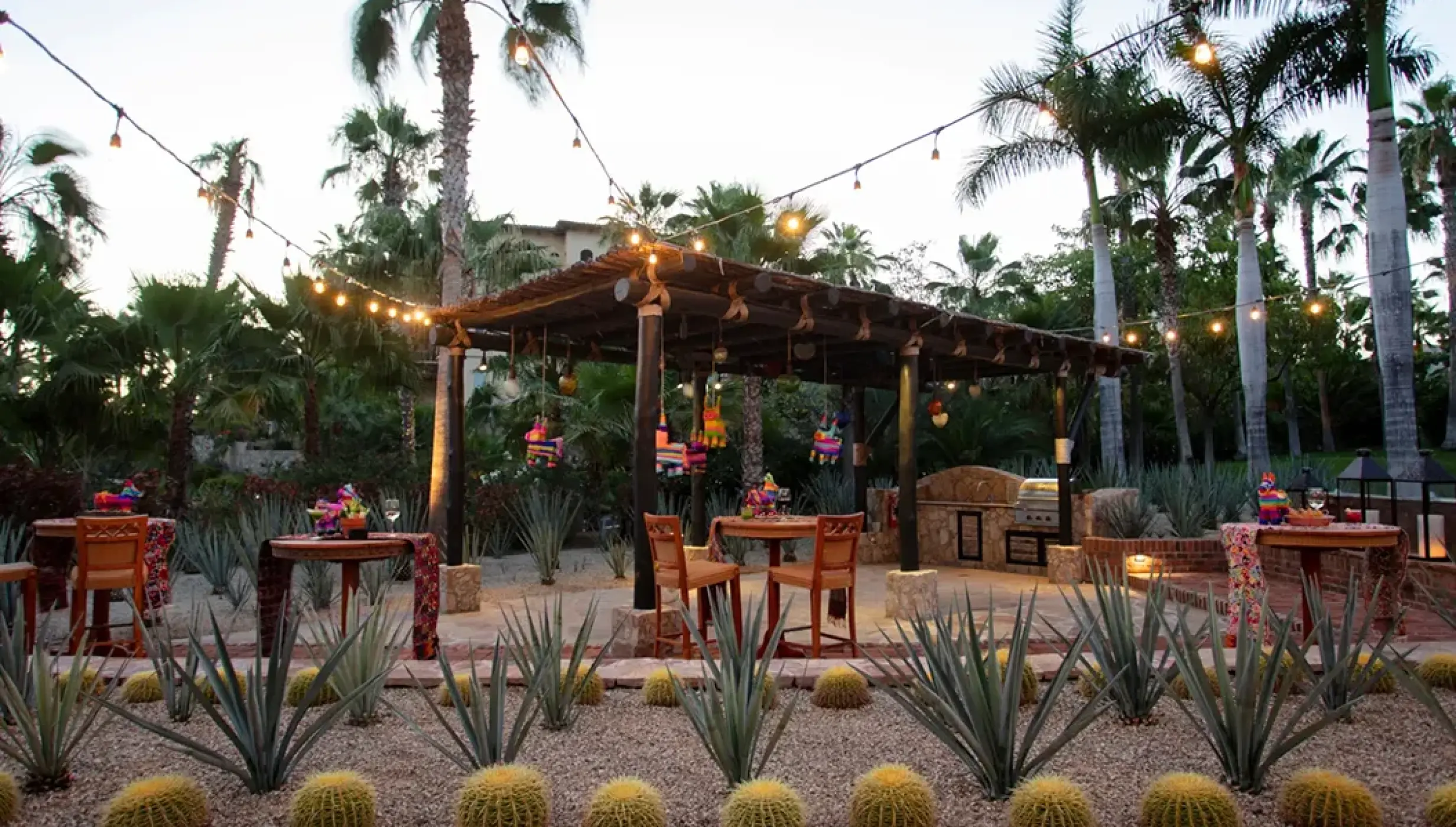 Agave garden restaurant at Esperanza Cabo San Lucas