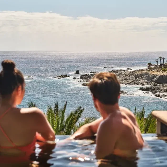 Balcony views at Esperanza Cabo San Lucas
