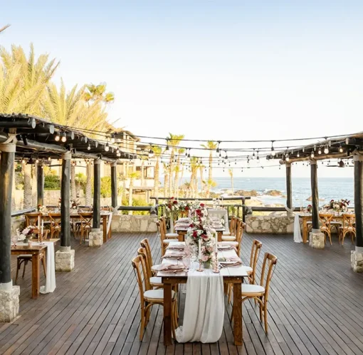 Dinner reception at Esperanza Cabo San Lucas