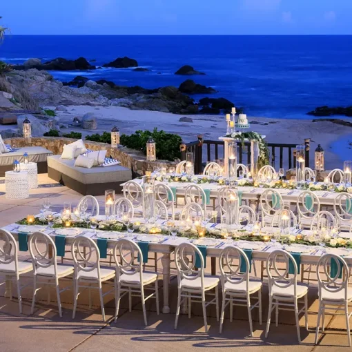 Dinner reception at Esperanza Cabo San Lucas