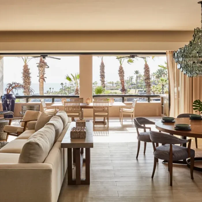 Living room suite at Esperanza Los Cabos