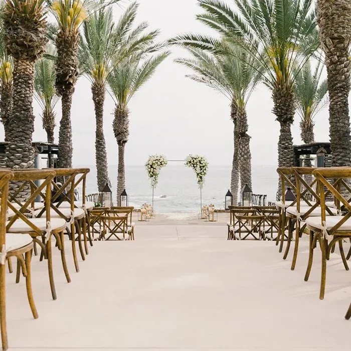 palms lands wedding venue at Esperanza los cabos