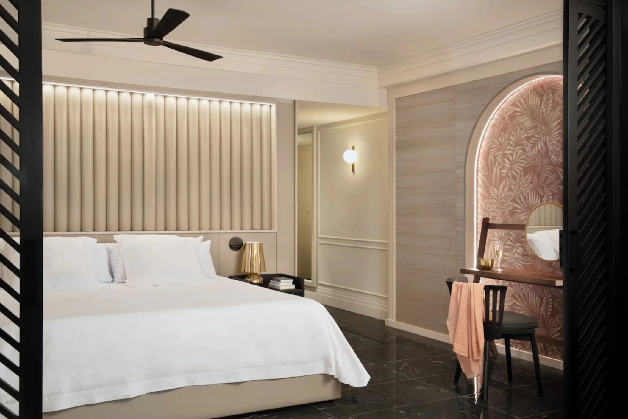 suite with king bed at Excellence Coral Playa Mujeres
