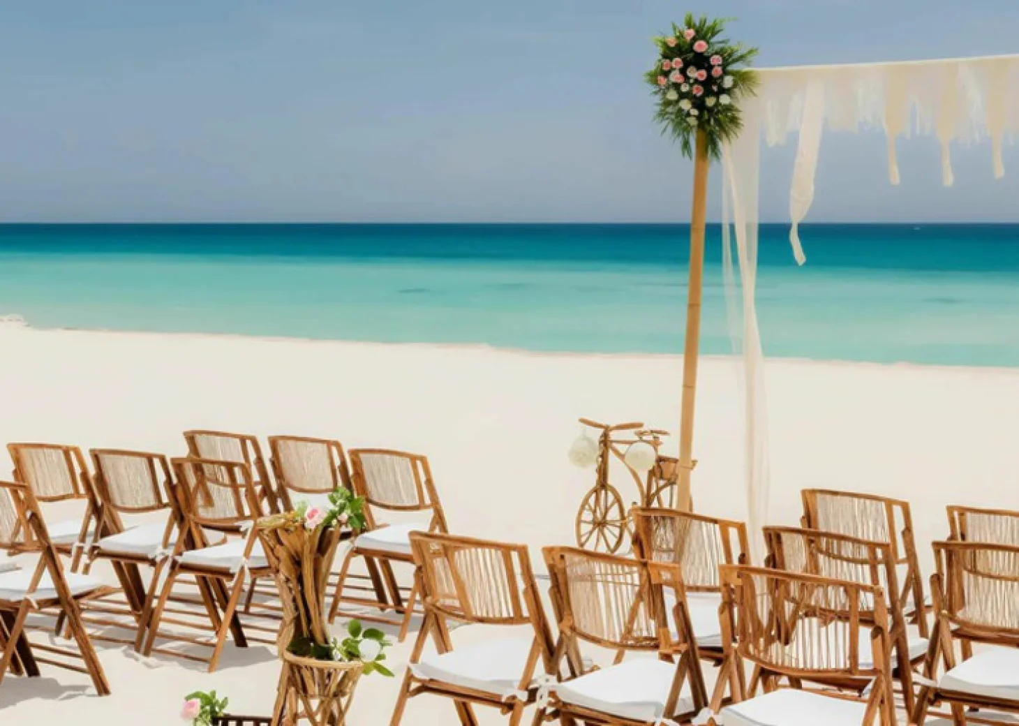 beach wedding venue at Fiesta Americana Condesa Cancun