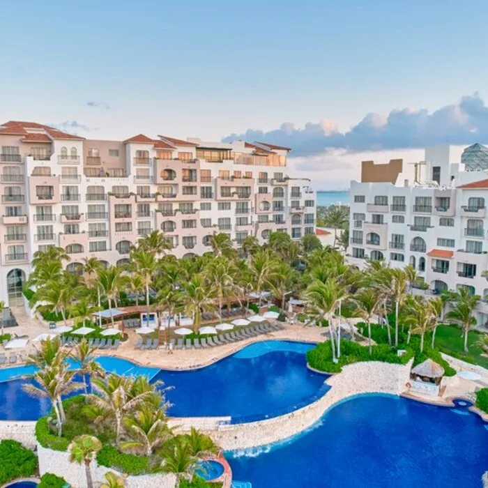 Fiesta Americana Condesa Cancun resort and its pools