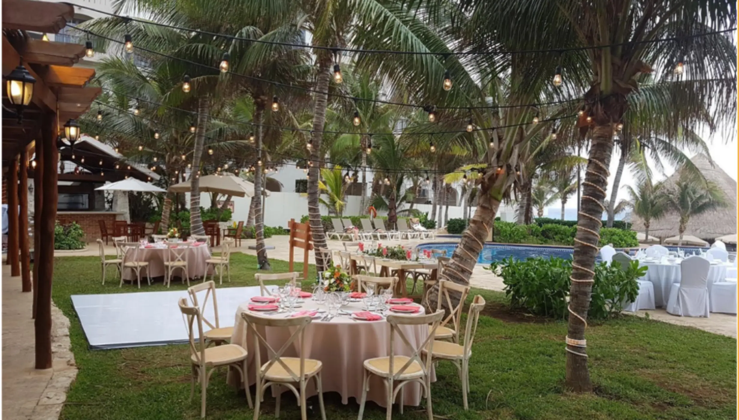 sun garden venue at Fiesta Americana Condesa Cancun