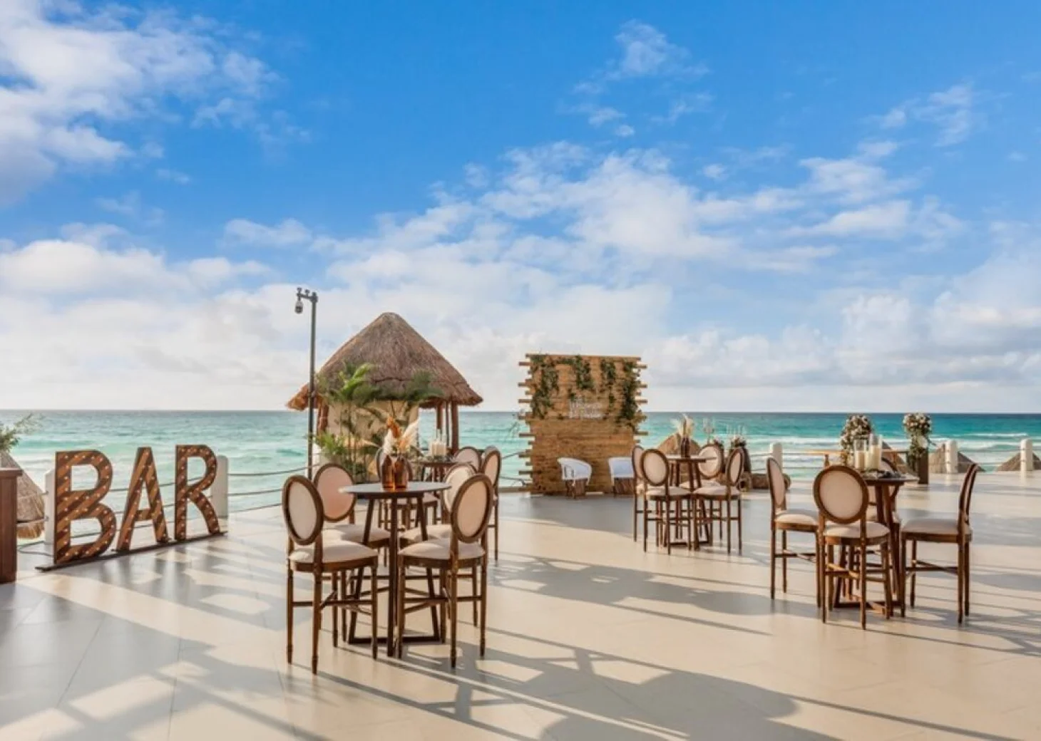 terraza luna at Fiesta Americana Condesa Cancun