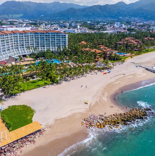 Fiesta Americana Vallarta aerial overview
