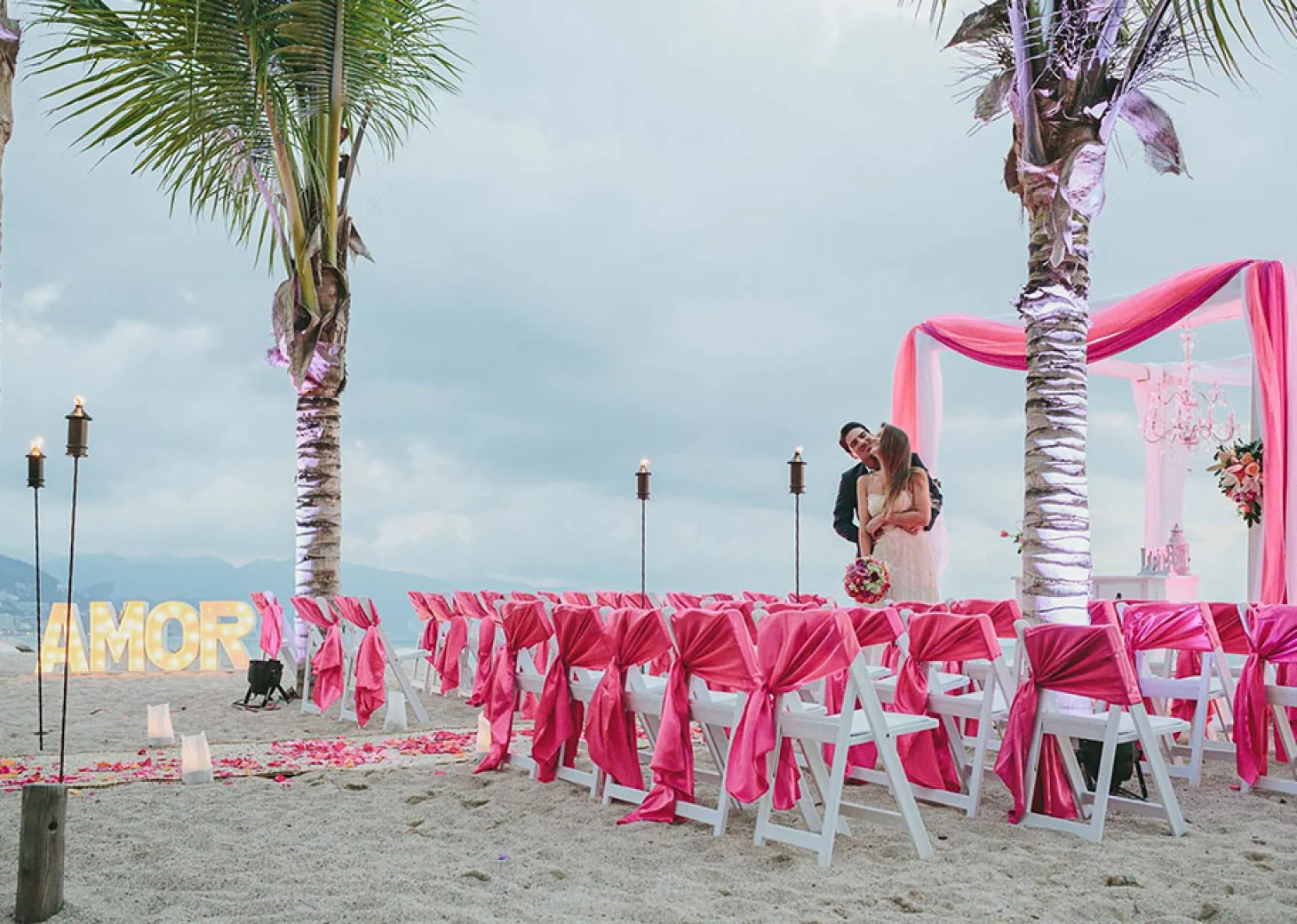 Destination wedding at Fiesta Americana Vallarta.