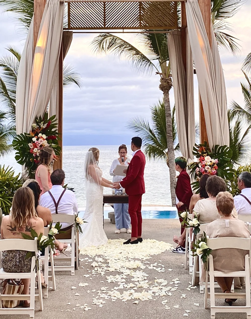 Destination wedding at Fiesta Americana Vallarta.
