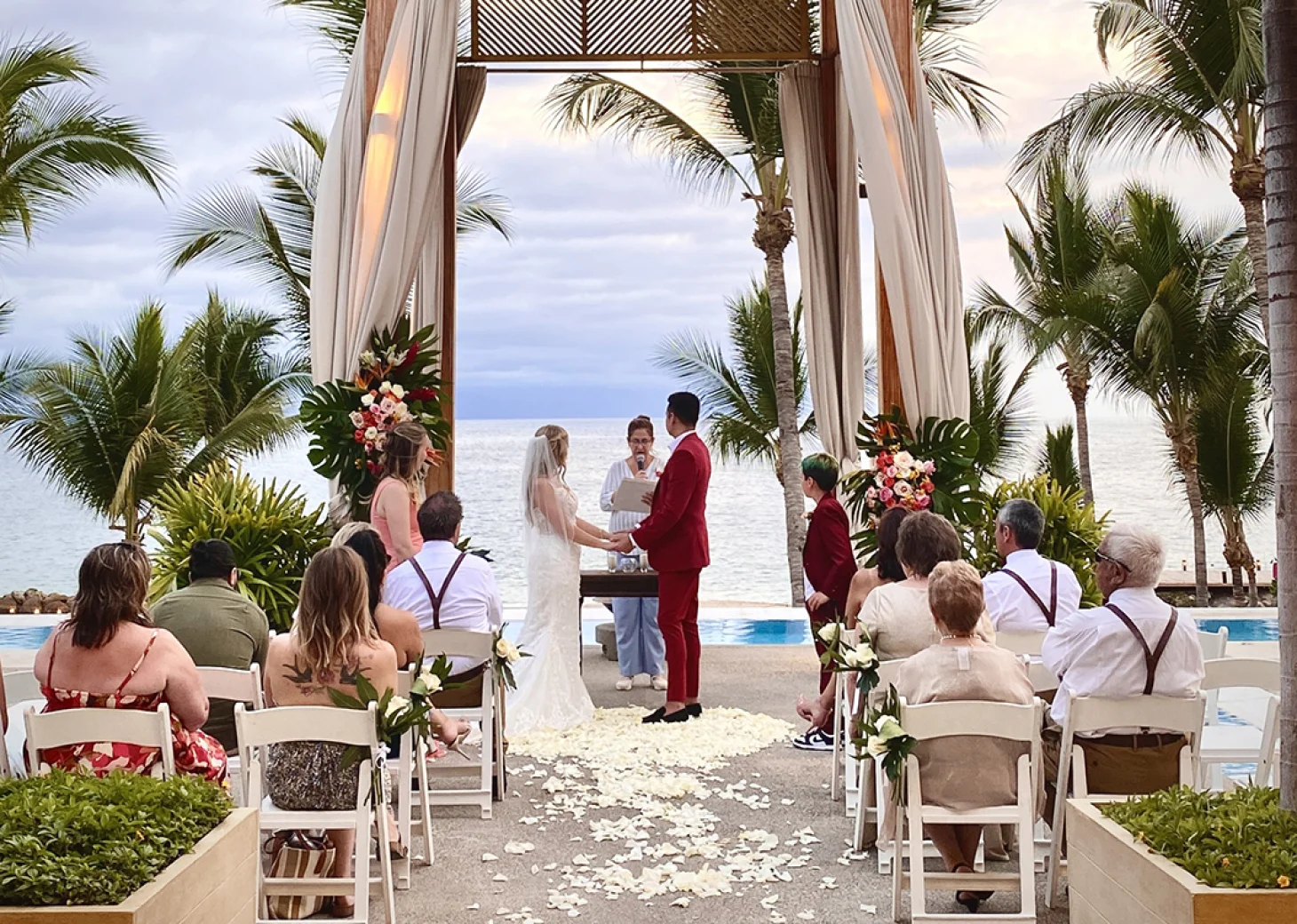 Destination wedding at Fiesta Americana Vallarta.