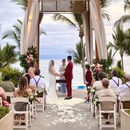 Destination wedding at Fiesta Americana Vallarta.