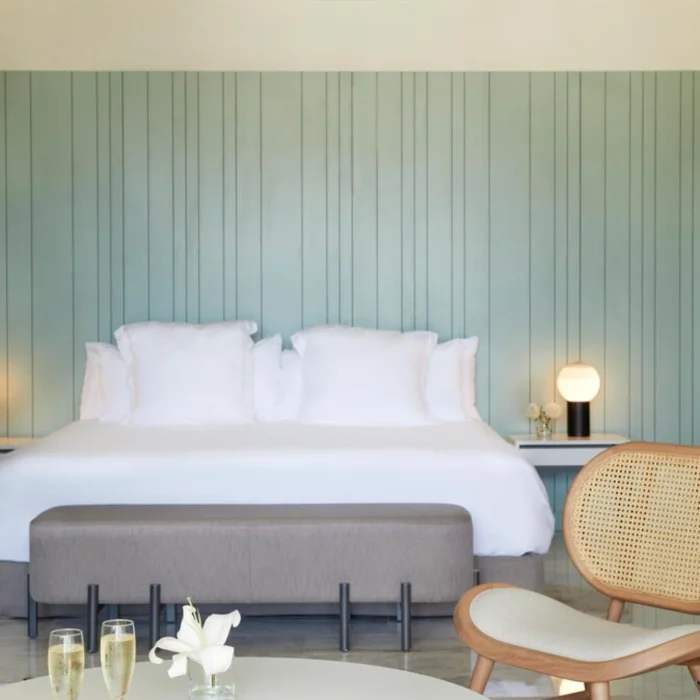 Excellence Club Junior Suite Bedroom at Finest Punta Cana