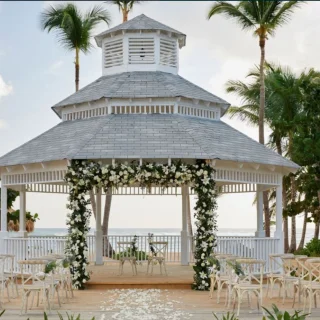 grand gazebo venue at finest punta cana