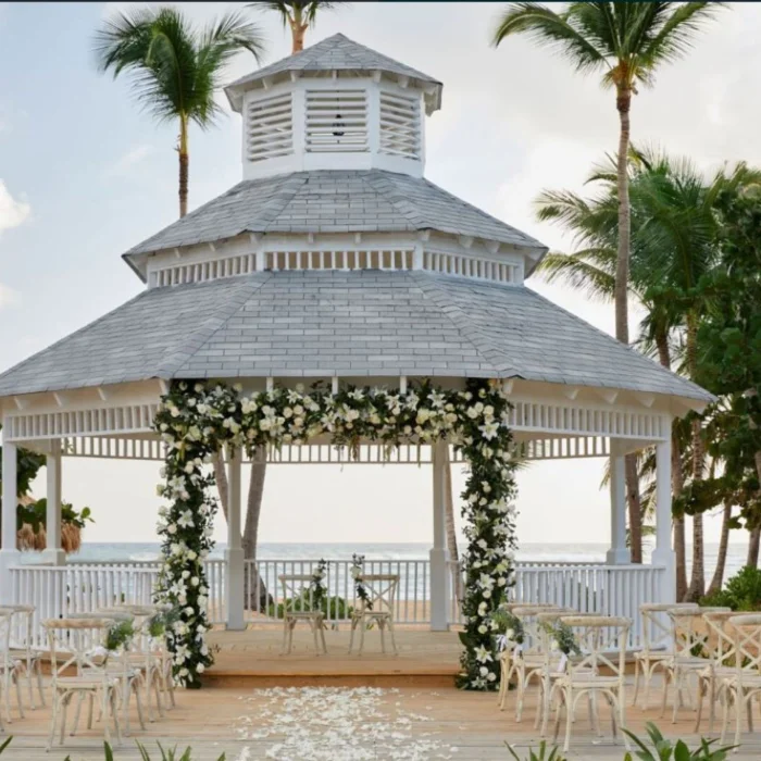 grand gazebo venue at finest punta cana